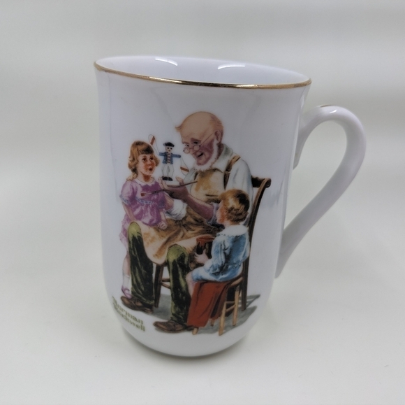 NORMAN Rockwell mug, The Toymaker - Picture 1 of 4